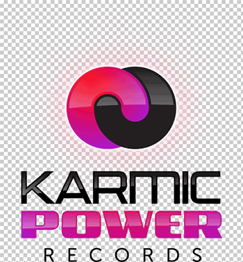 Karmic Power Records Logo Black