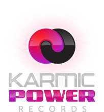 Karmic Power Records Logo Grey